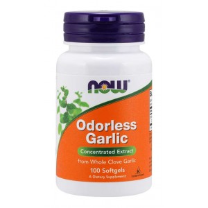 Odorless Garlic Softgels - Now Foods